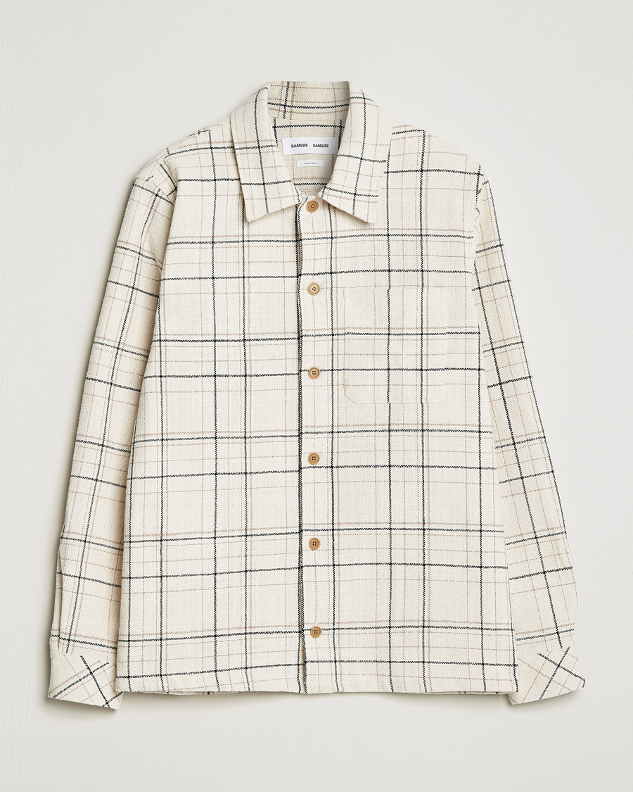 Uomini | Camicie | Samsøe Samsøe | Samsøe & Samsøe Taka Overshirt Oatmeal