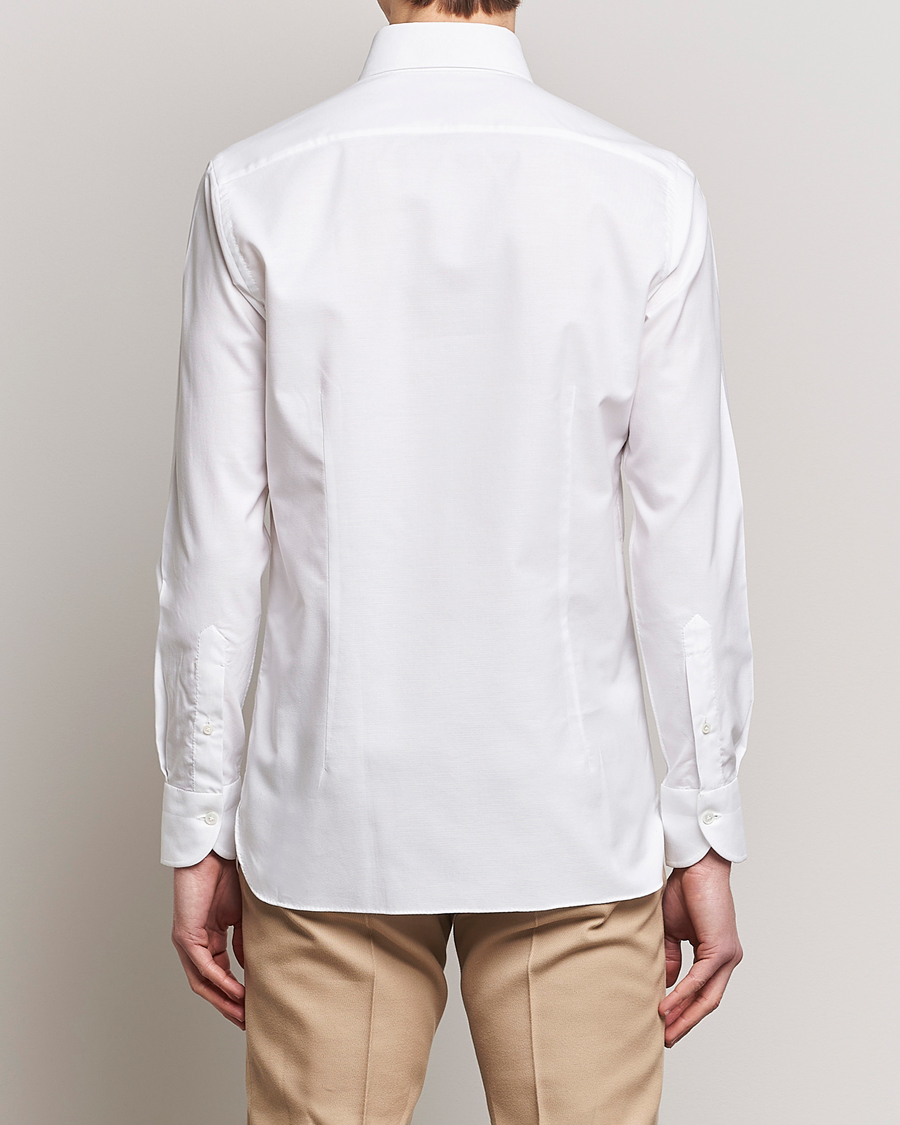Uomini | Camicie | 100Hands | Gold Line Natural Stretch Oxford Shirt White