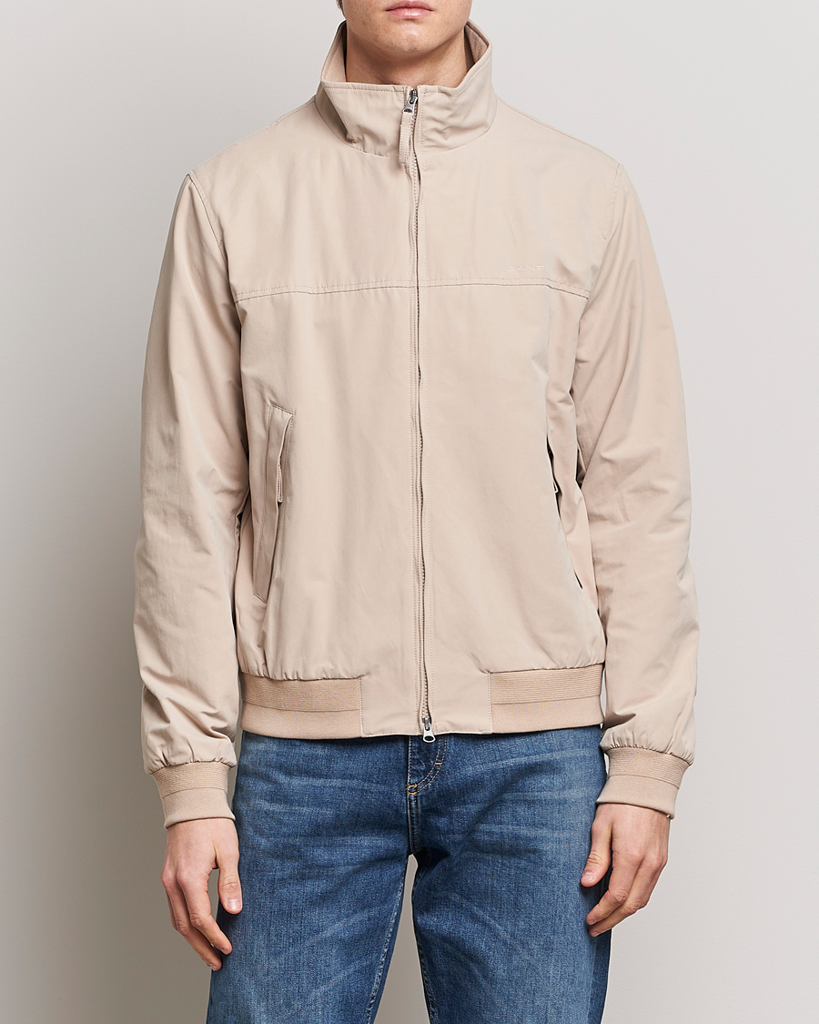 Uomini | Giacche | GANT | The Hampshire Jacket Dry Sand