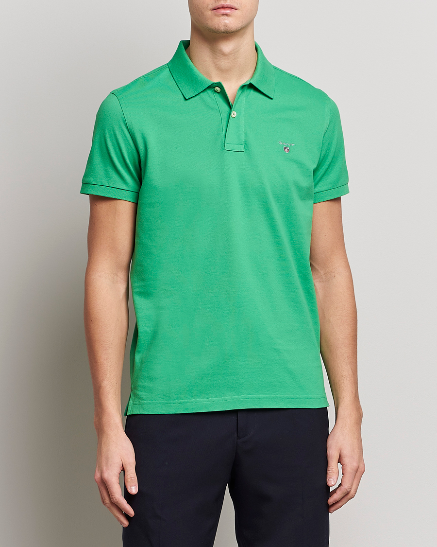 Uomini | Polo | GANT | The Original Polo Mid Green