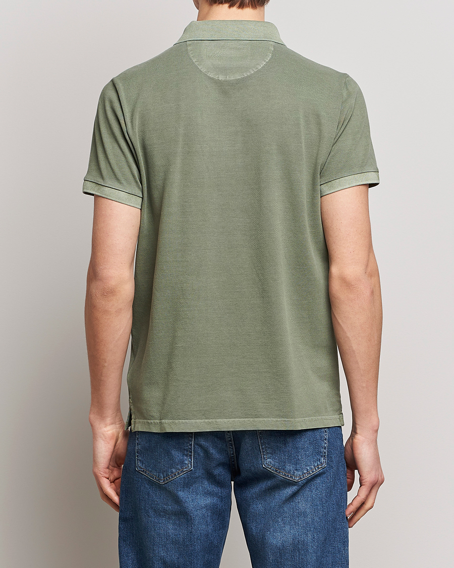 Uomini | Polo | GANT | Sunbleached Polo Calamata Green