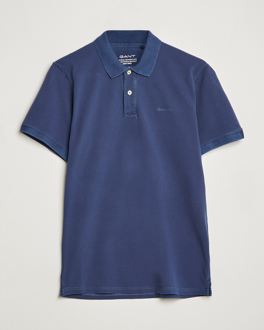 Uomini | Polo | GANT | Sunbleached Polo Persian Blue