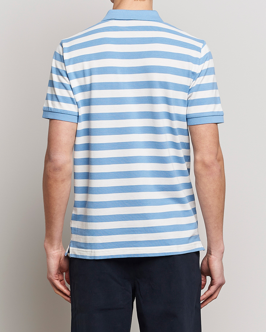 Uomini | Polo | GANT | Striped Polo Gentle Blue