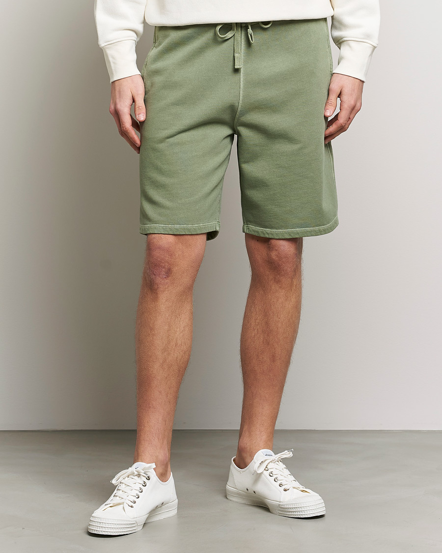 Uomini | Pantaloncini | GANT | Sunbleached Sweatshorts Calamata Green