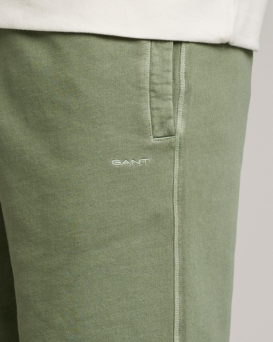 Uomini | Pantaloncini | GANT | Sunbleached Sweatshorts Calamata Green