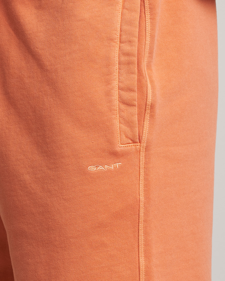 Uomini | Pantaloncini | GANT | Sunbleached Sweatshorts Apricot Orange