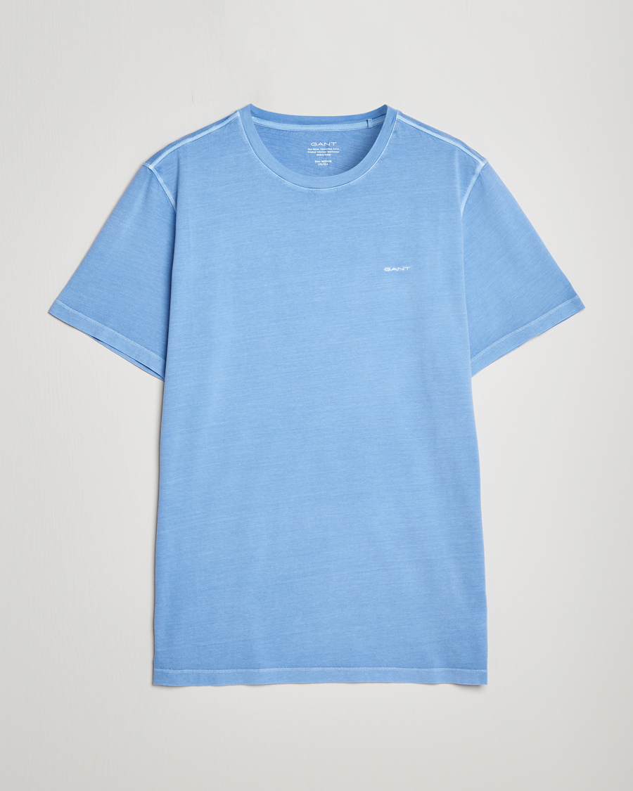 Uomini | T-shirt | GANT | Sunbleached T-Shirt Gentle Blue