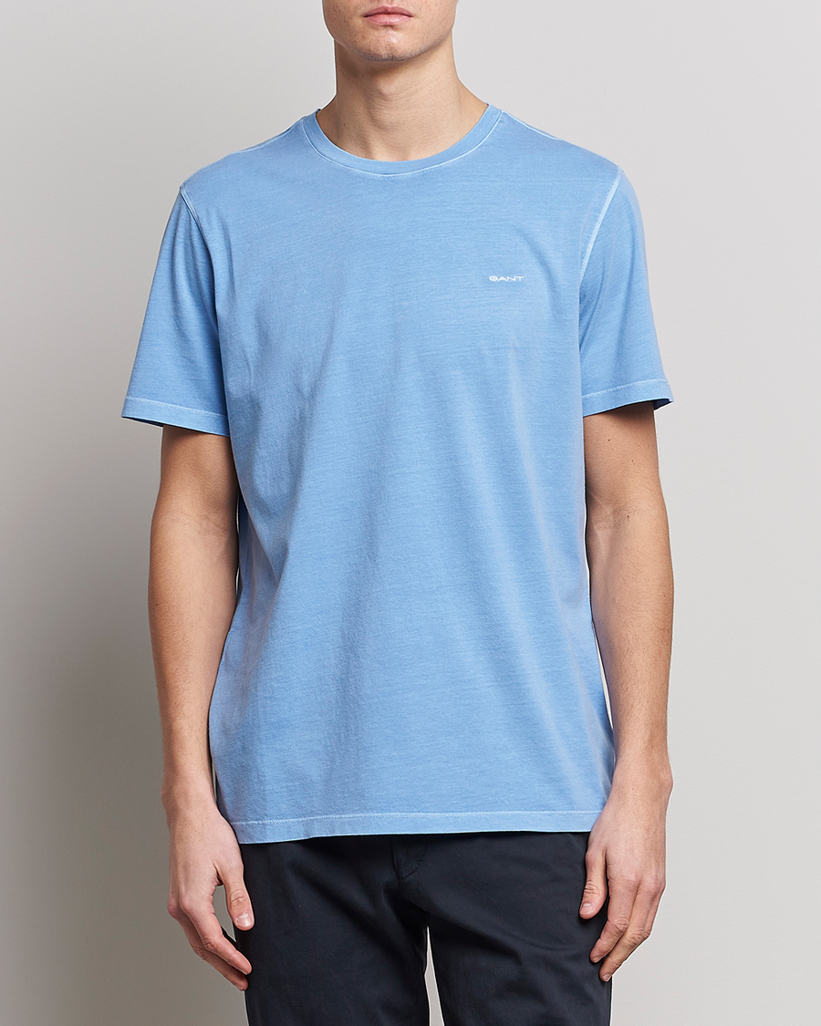 Uomini | T-shirt | GANT | Sunbleached T-Shirt Gentle Blue