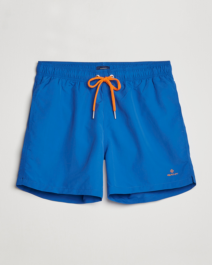 Uomini | Costumi da bagno | Gant | Basic Swimshorts Nautical Blue