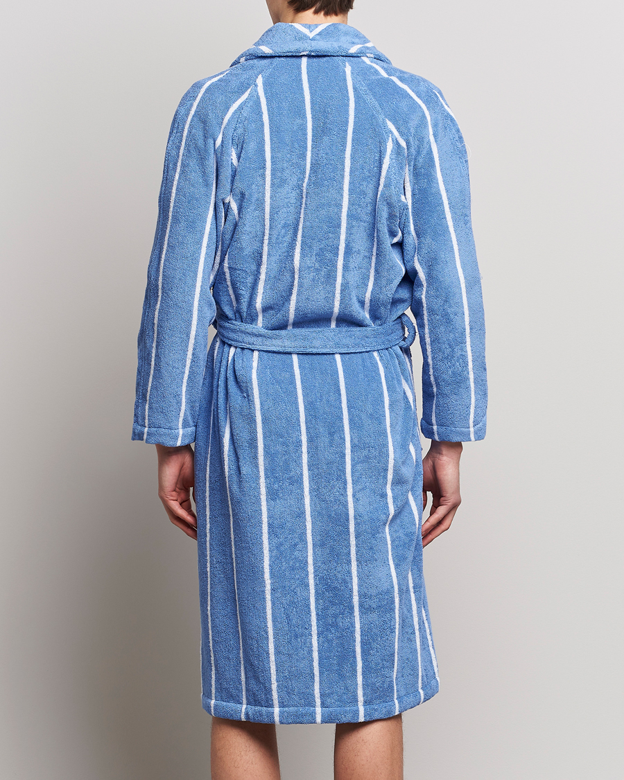 Uomini | Accappatoi & Pigiami | GANT | Striped Robe Blue Bell