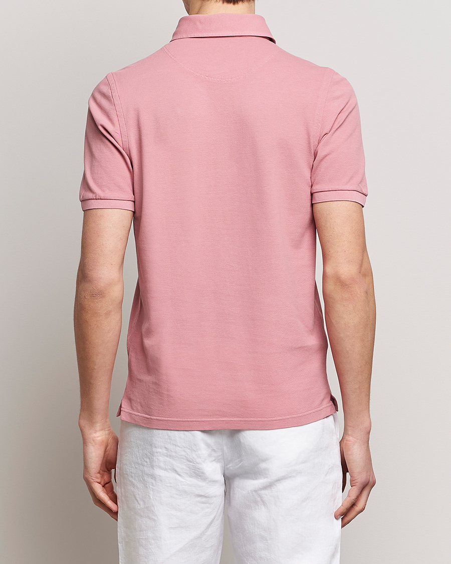 Uomini | Polo | Gran Sasso | Washed Polo Pink