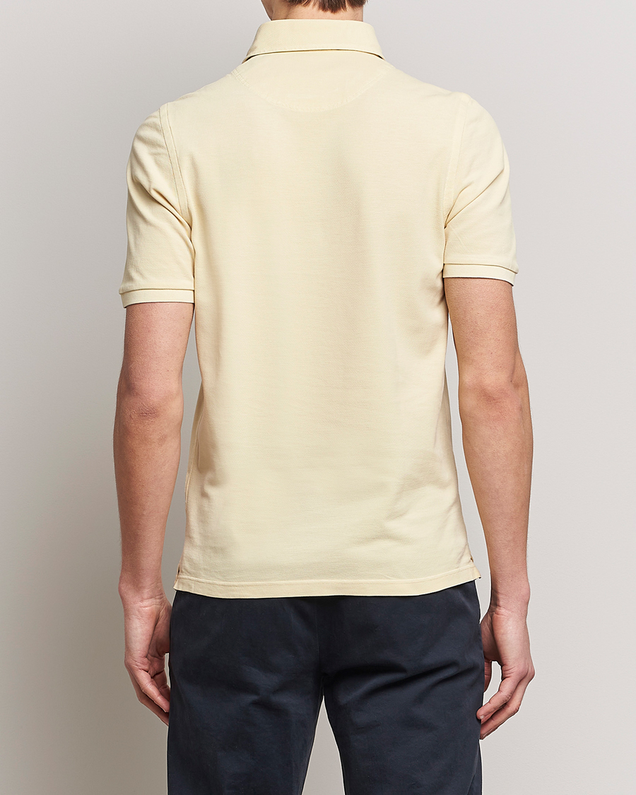 Uomini | Polo | Gran Sasso | Washed Polo Yellow