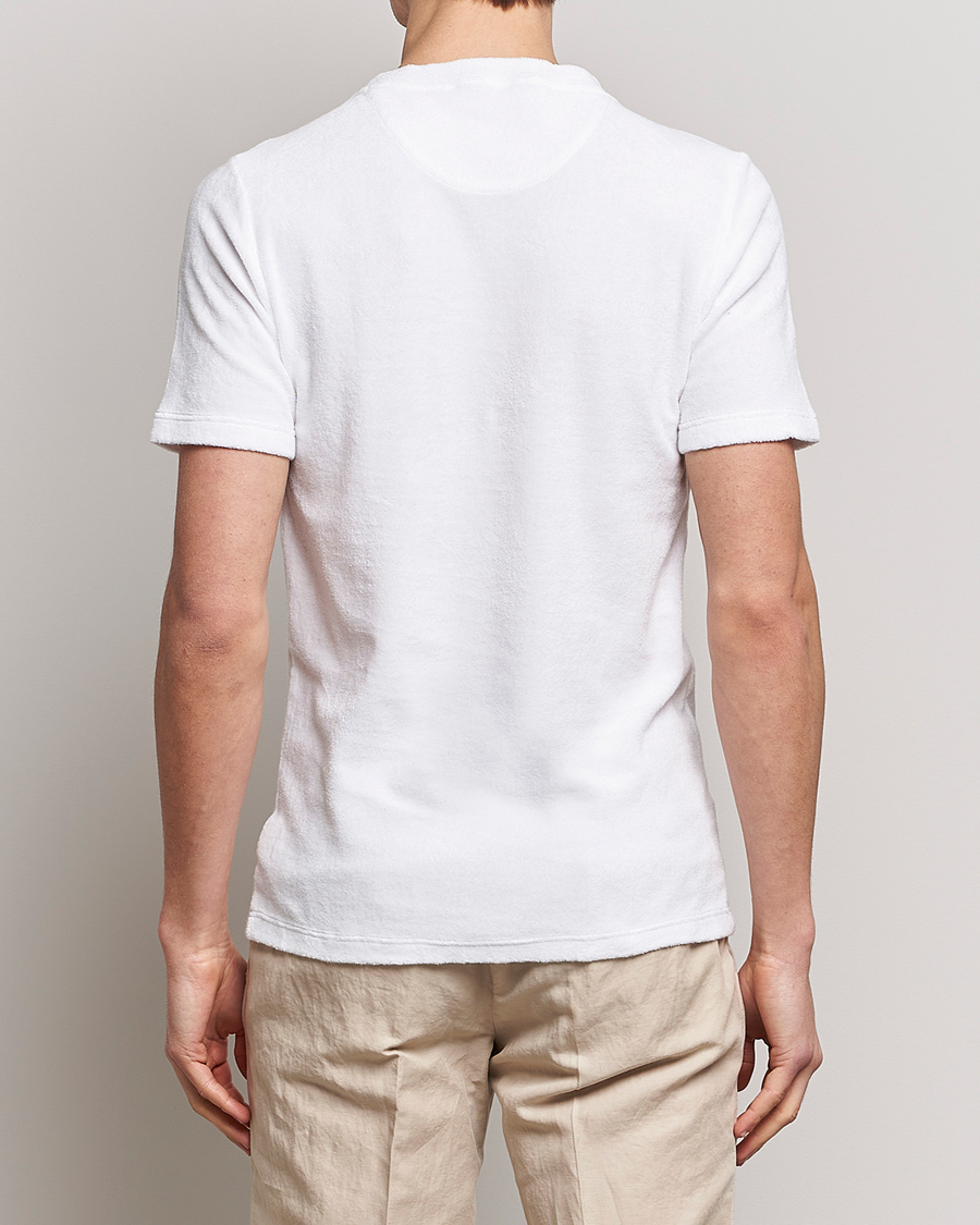 Uomini | T-shirt | Gran Sasso | Cotton Terry Tee White