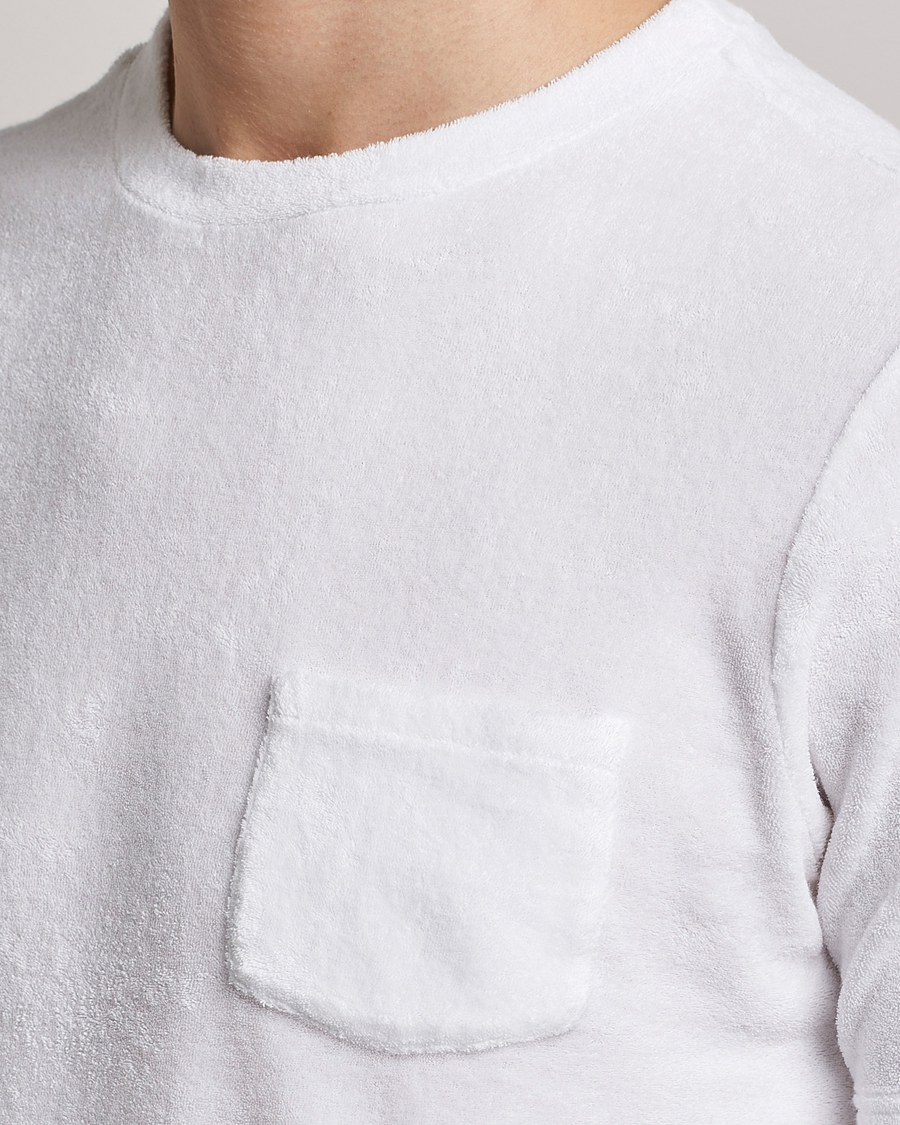 Uomini | T-shirt | Gran Sasso | Cotton Terry Tee White