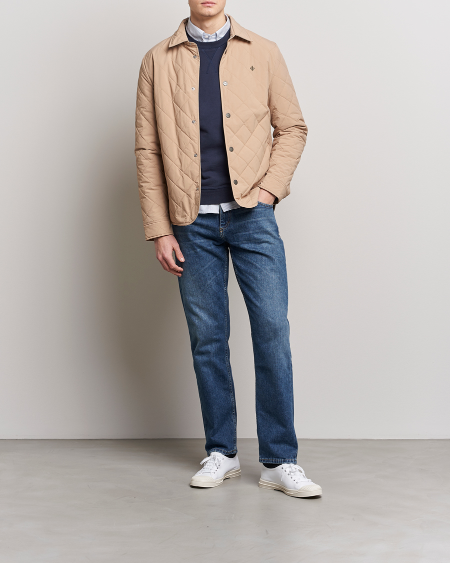 Uomini | Giacche | Morris | Dunham Quilted Jacket Beige