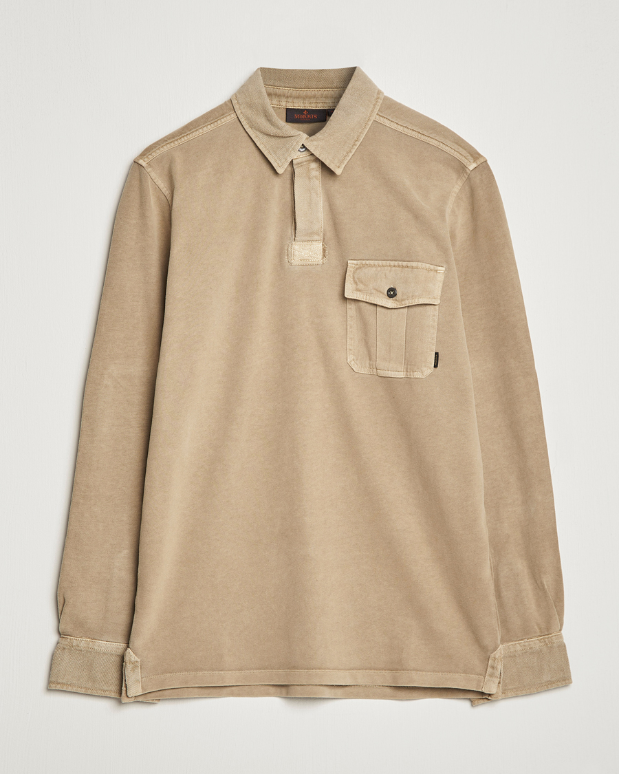 Uomini | Maglieria | Morris | Hamilton Sahara Polo Khaki