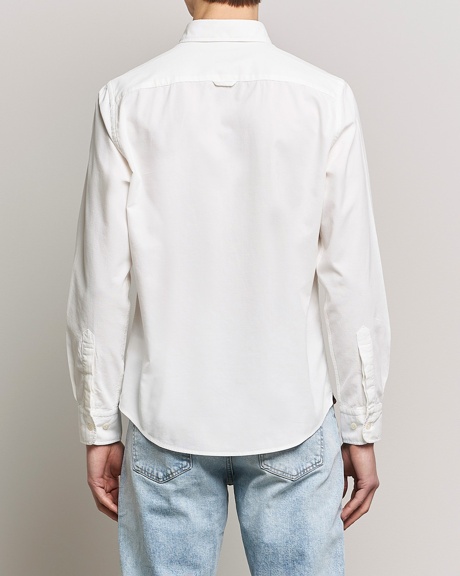 Uomini | Camicie | Morris | Summer Corduroy Shirt Off White