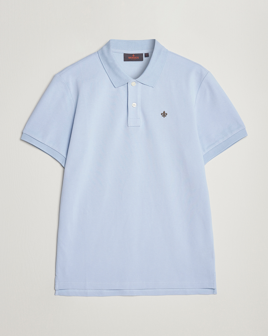 Uomini | Polo | Morris | New Pique Light Blue