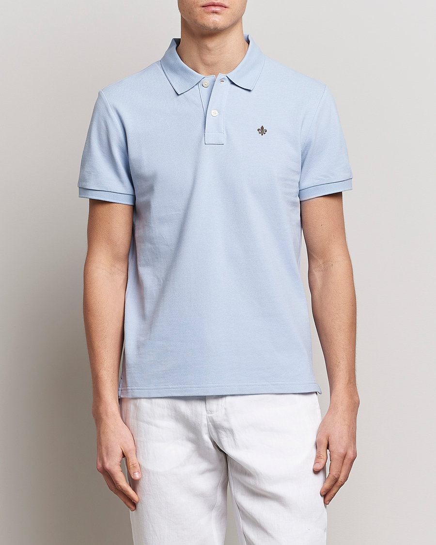Uomini | Polo | Morris | New Pique Light Blue