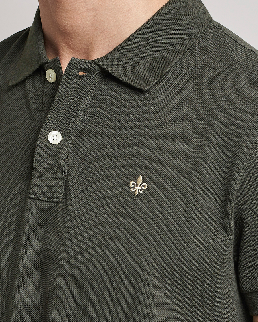 Uomini | Polo | Morris | New Pique Dark Green