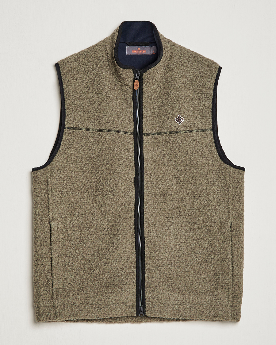 Uomini | Gilet | Morris | Whitfield Pile Vest Green