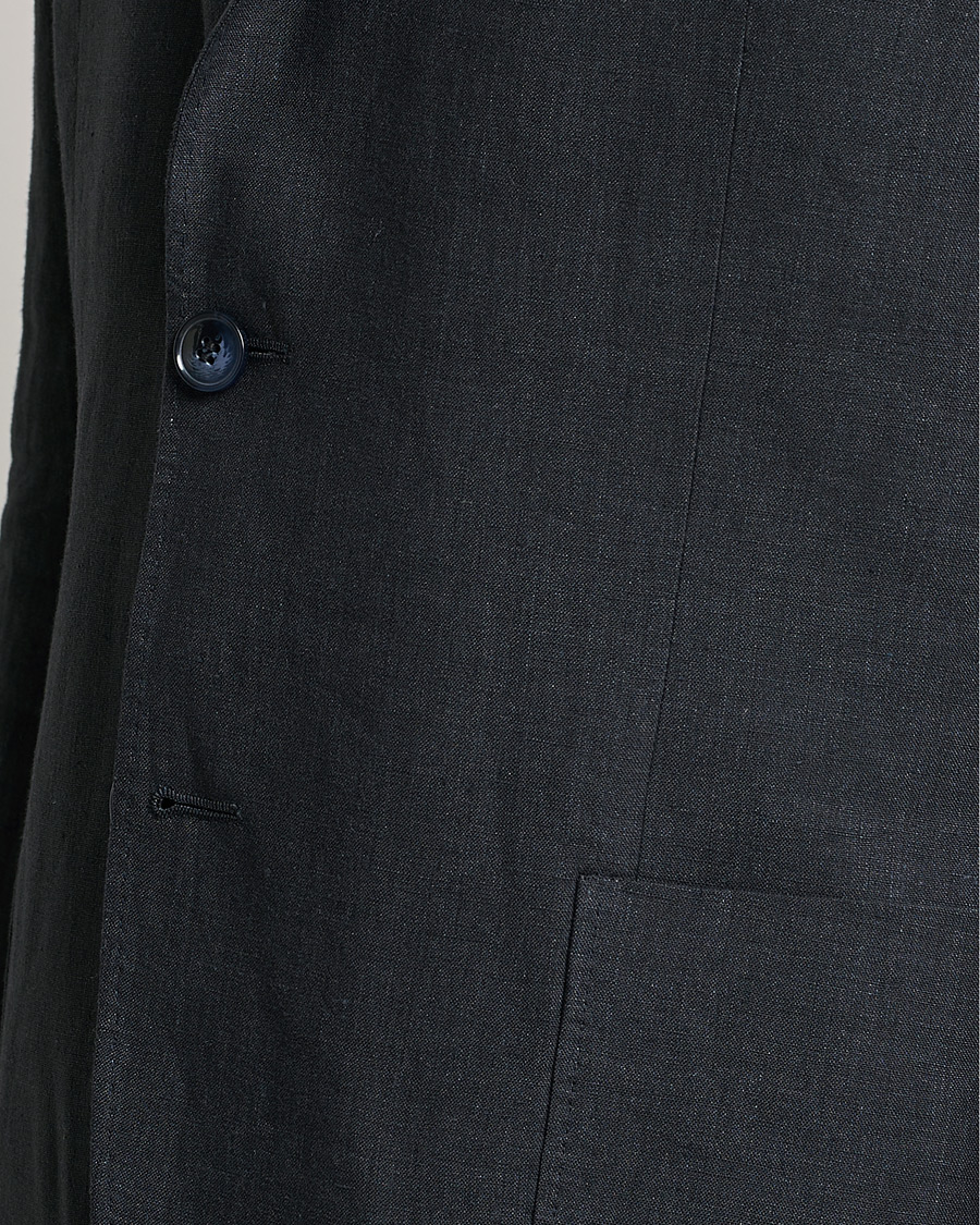 Uomini | Blazers | Morris | Archie Linen Suit Blazer Navy