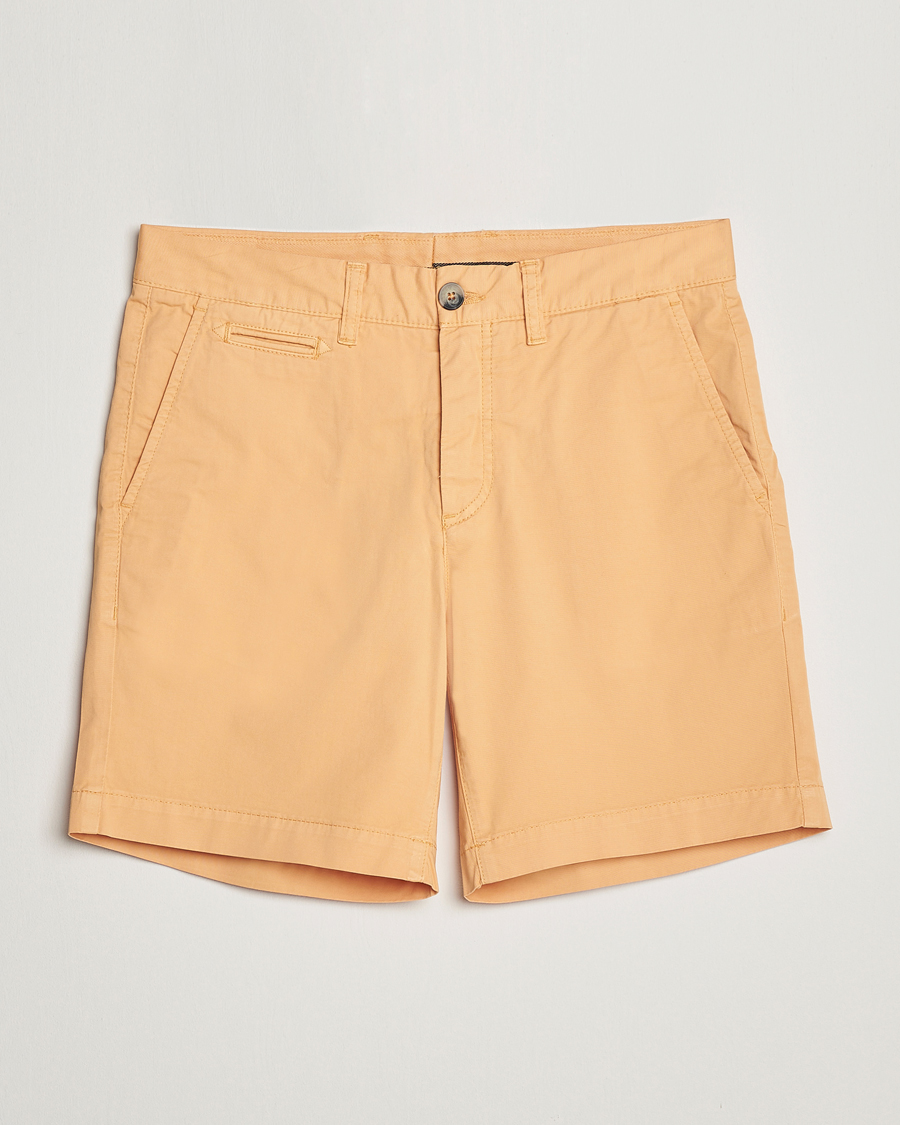 Uomini | Pantaloncini | Morris | Light Twill Chino Shorts Orange