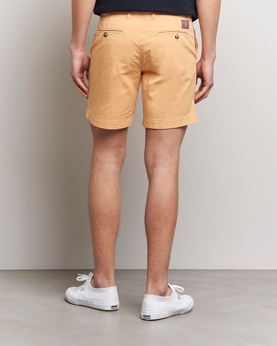 Uomini | Pantaloncini | Morris | Light Twill Chino Shorts Orange