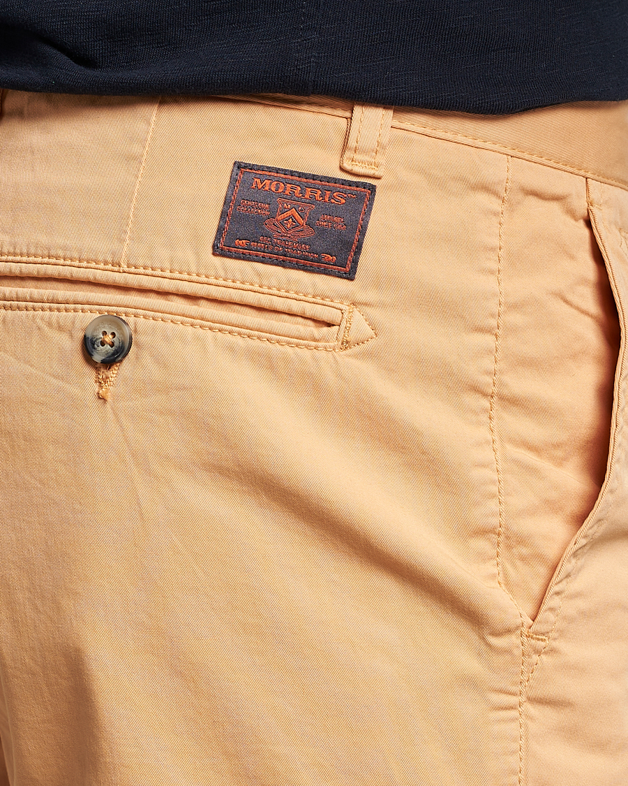Uomini | Pantaloncini | Morris | Light Twill Chino Shorts Orange
