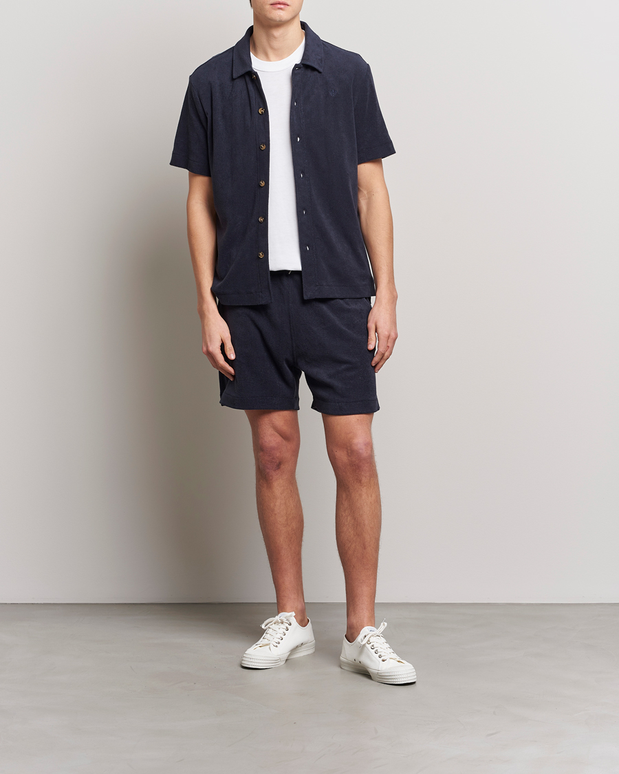 Uomini | Pantaloncini | Morris | Hunter Terry Shorts Navy