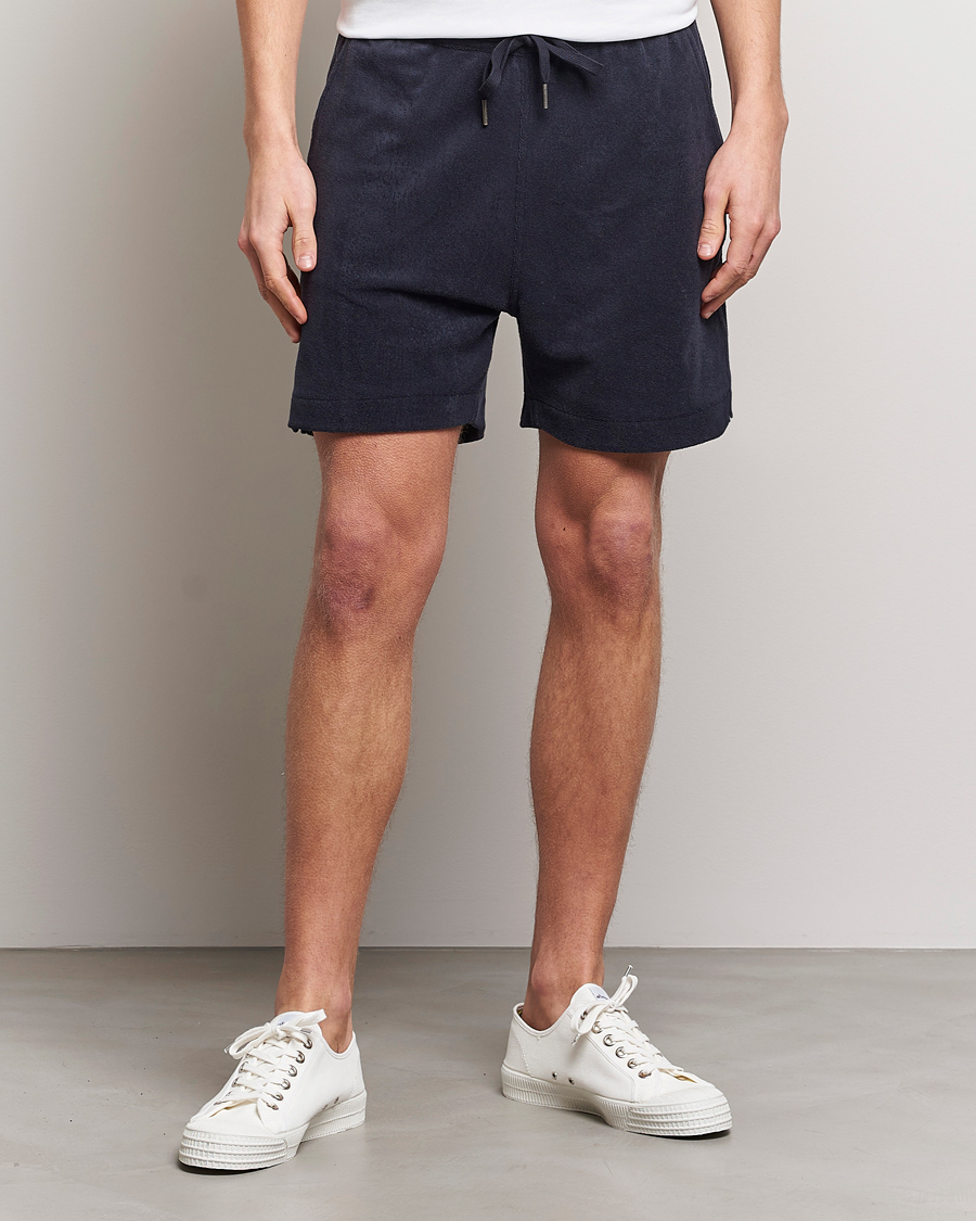 Uomini | Pantaloncini | Morris | Hunter Terry Shorts Navy