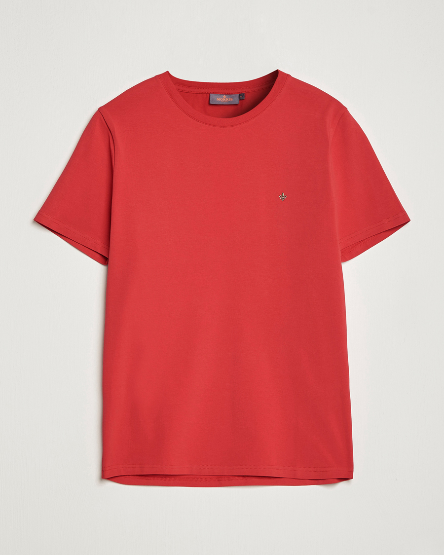 Uomini | T-shirt | Morris | James Cotton T-Shirt Red