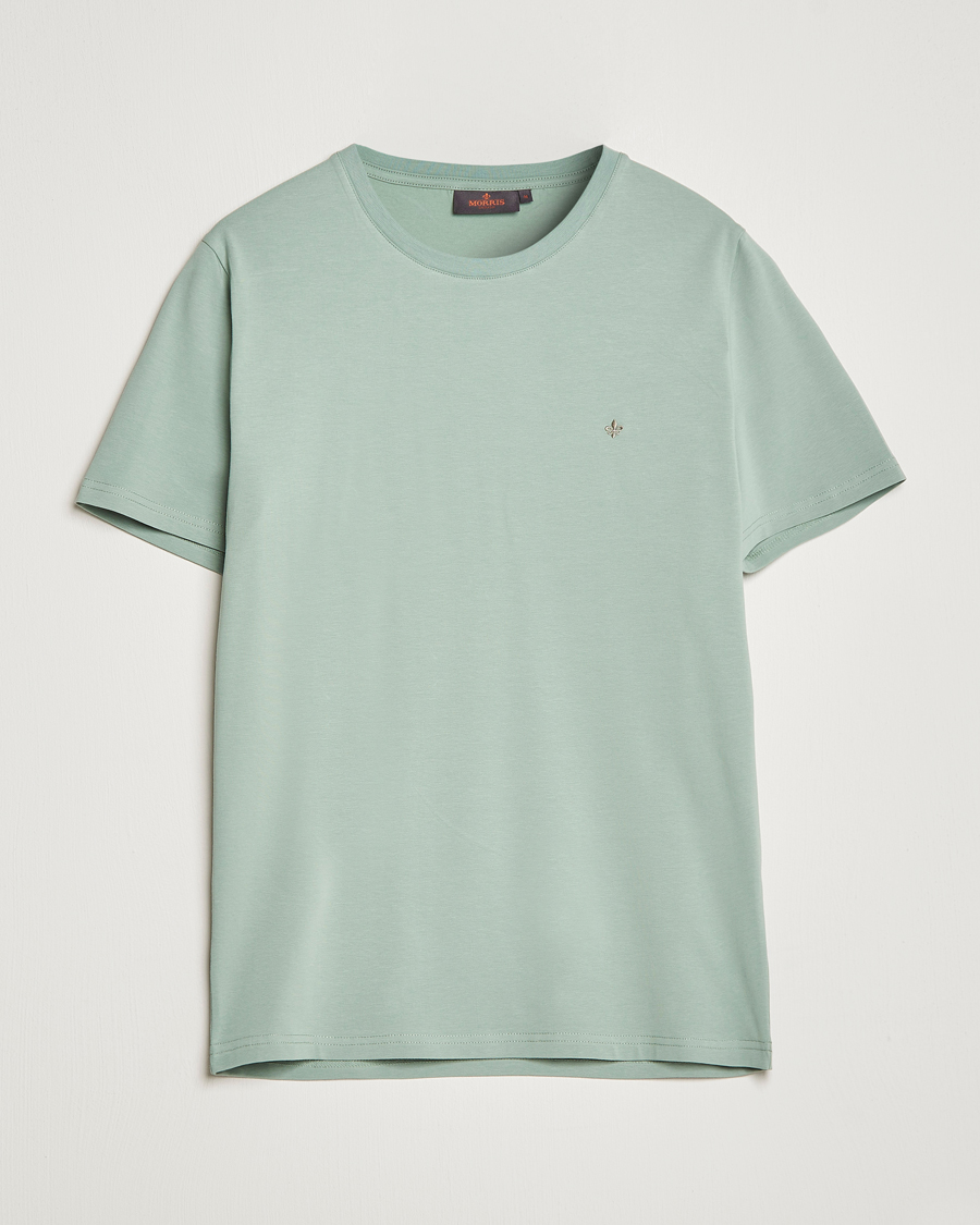 Uomini | T-shirt | Morris | James Cotton T-Shirt Green