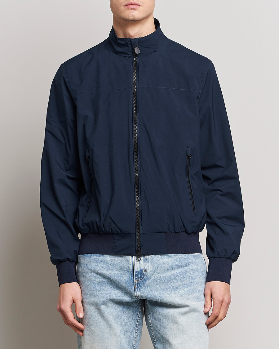 Uomini | Giacche | Save The Duck | Finlay Waterproof Jacket Blue Black