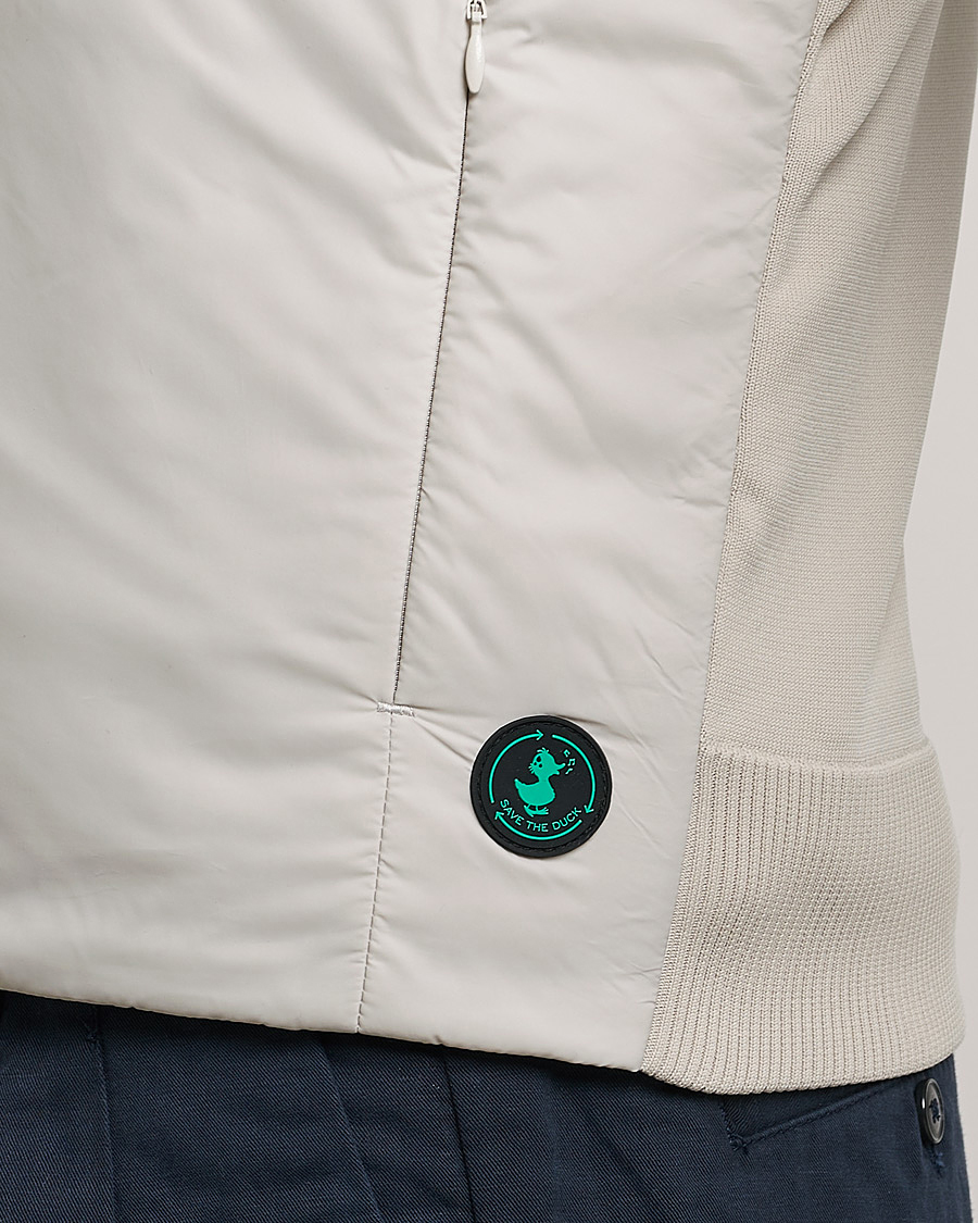 Uomini | Gilet | Save The Duck | Tucana Recycled Hybrid Vest Rainy Beige