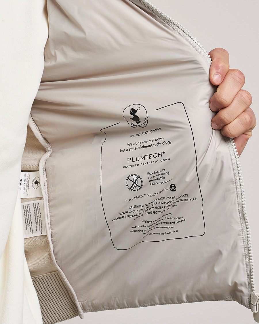 Uomini | Gilet | Save The Duck | Tucana Recycled Hybrid Vest Rainy Beige