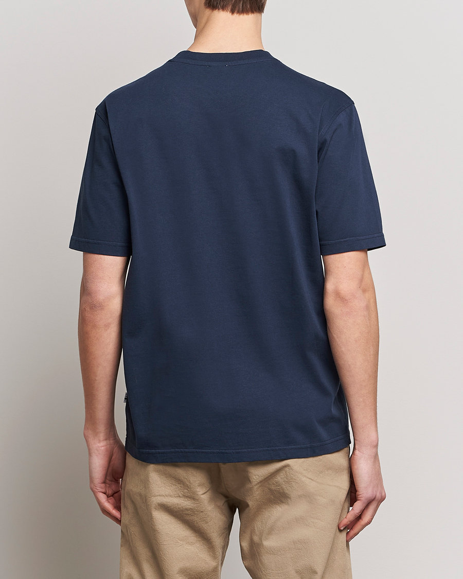 Uomini | T-shirt | NN07 | Adam Pima Crew Neck T-Shirt Navy Blue