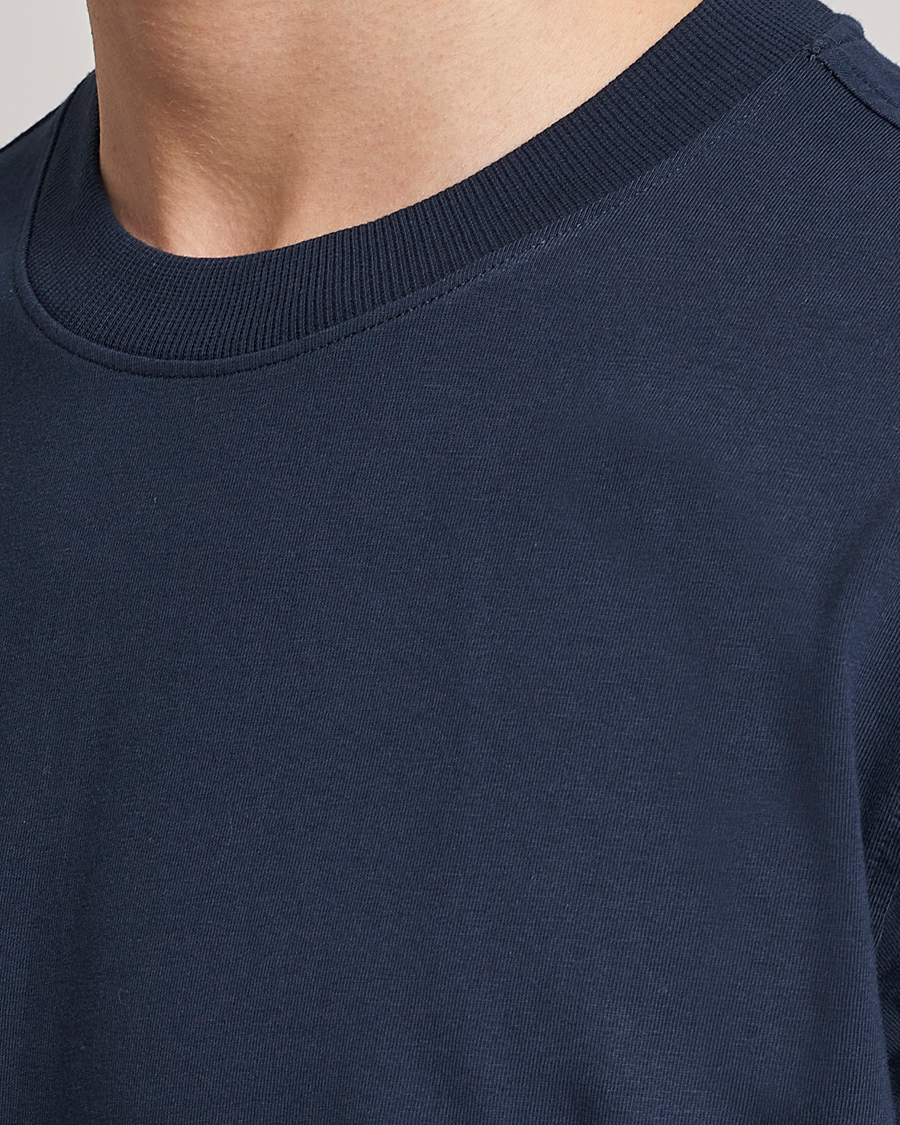 Uomini | T-shirt | NN07 | Adam Pima Crew Neck T-Shirt Navy Blue