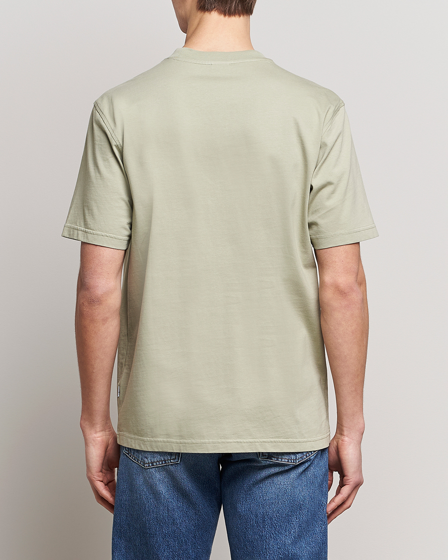 Uomini | T-shirt | NN07 | Adam Pima Crew Neck T-Shirt Pale Green