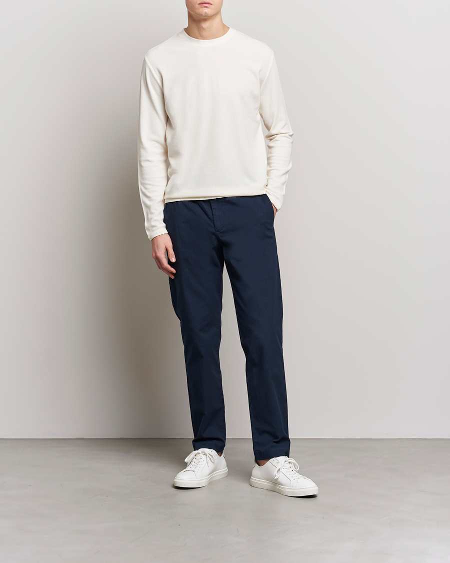 Uomini | Maglieria | NN07 | Clive Knitted Sweater Egg White