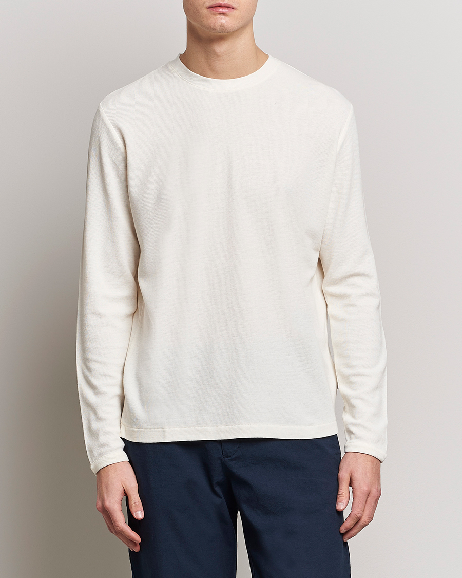 Uomini | Maglieria | NN07 | Clive Knitted Sweater Egg White