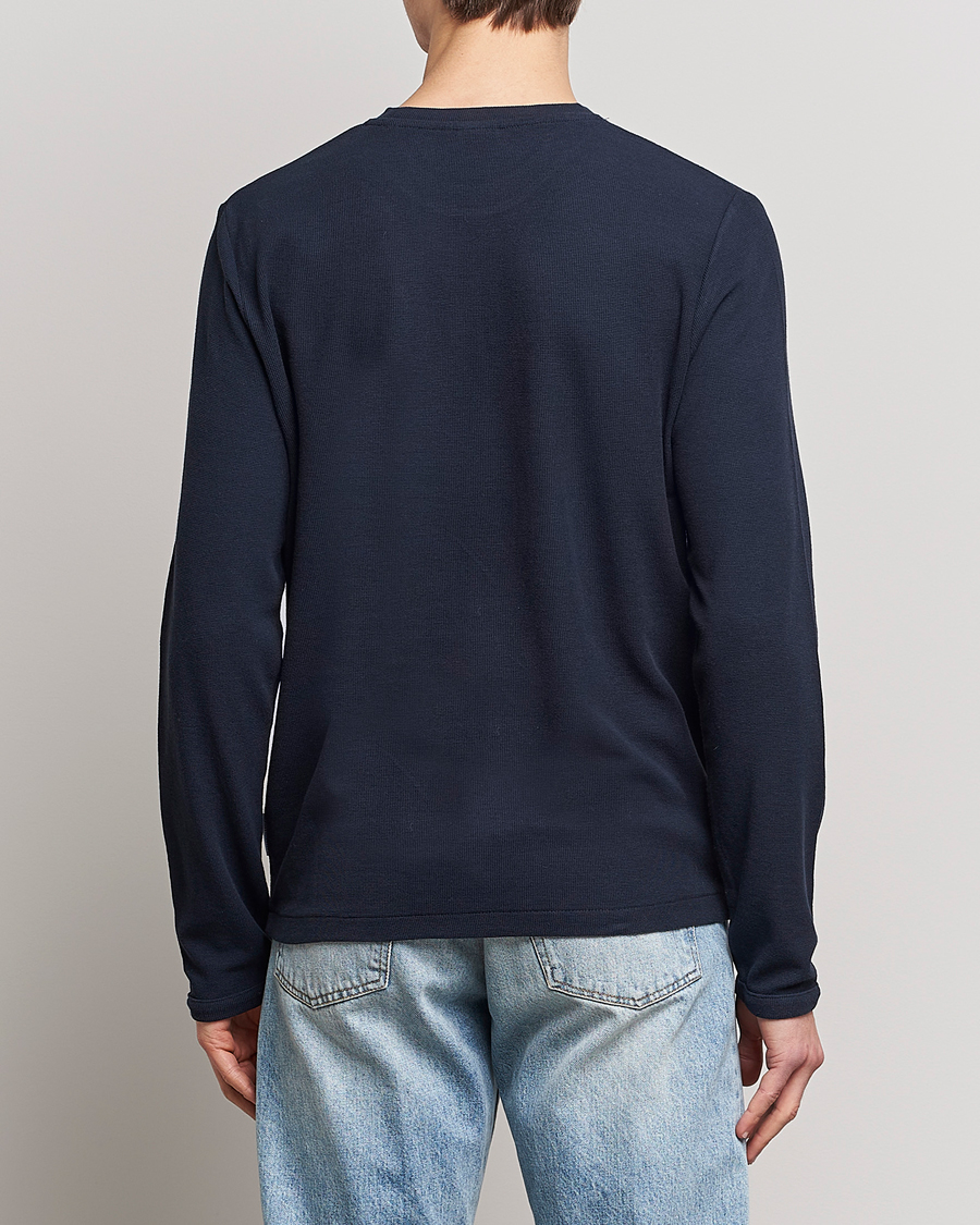 Uomini | Maglieria | NN07 | Clive Knitted Sweater Navy Blue