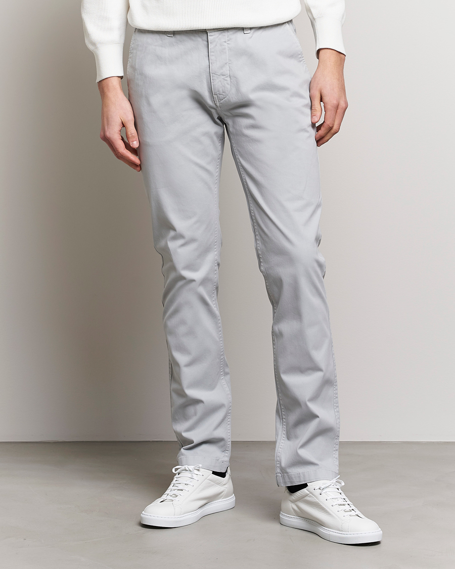 Uomini | Pantaloni | NN07 | Marco Slim Fit Stretch Chinos Harbour Mist