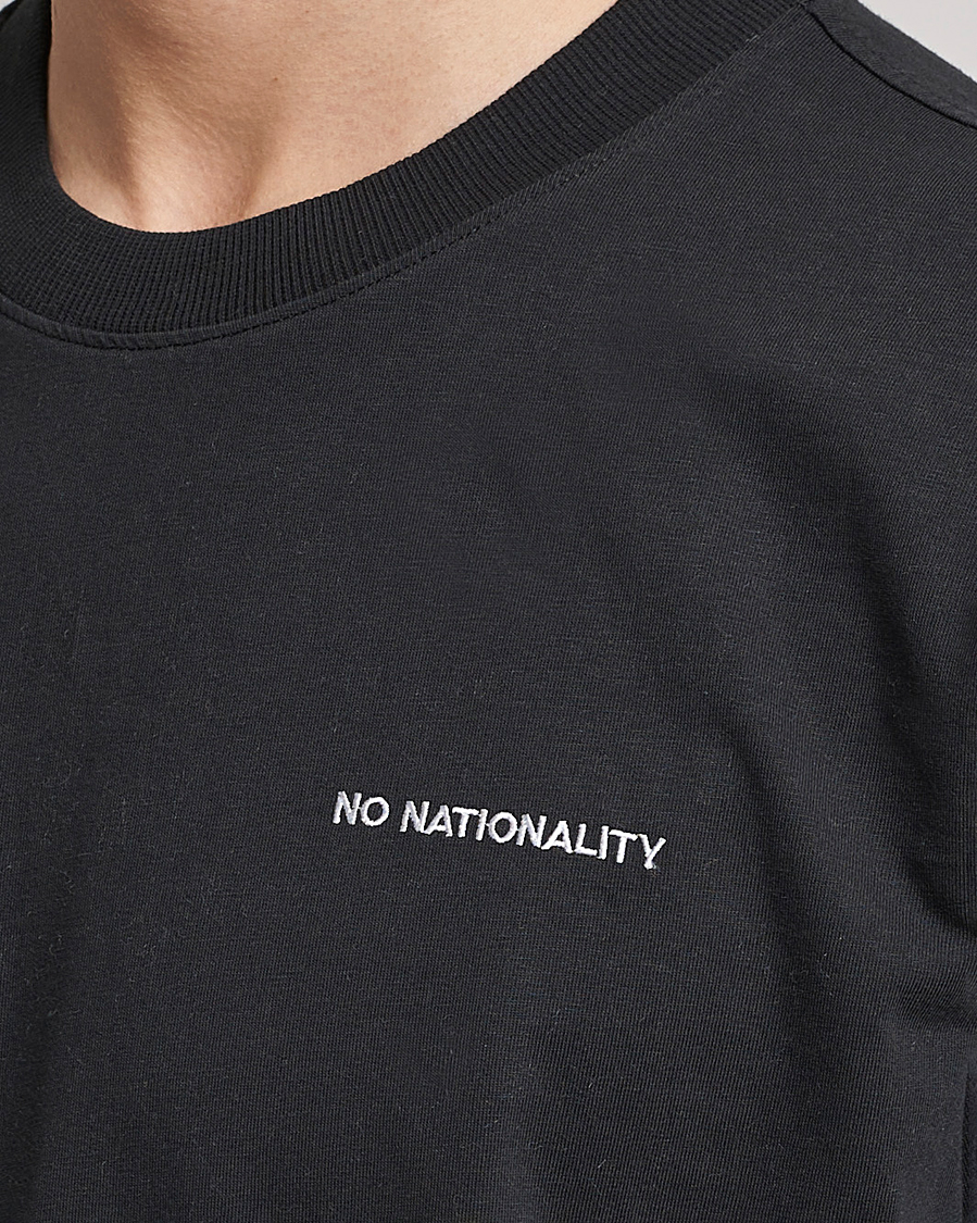 Uomini | T-shirt | NN07 | Adam Logo Crew Neck T-Shirt Black