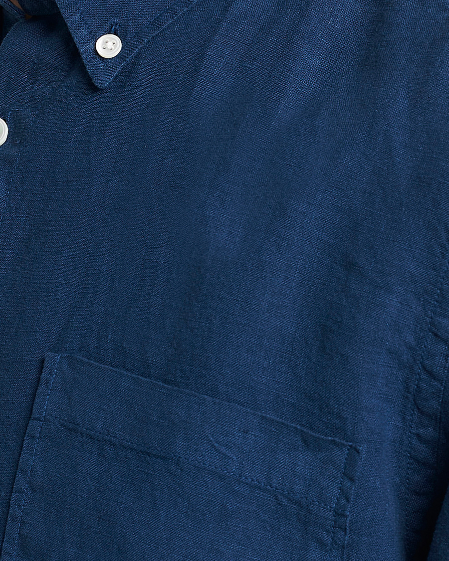 Uomini | Camicie | NN07 | Arne Linen Shirt Sargasso Sea