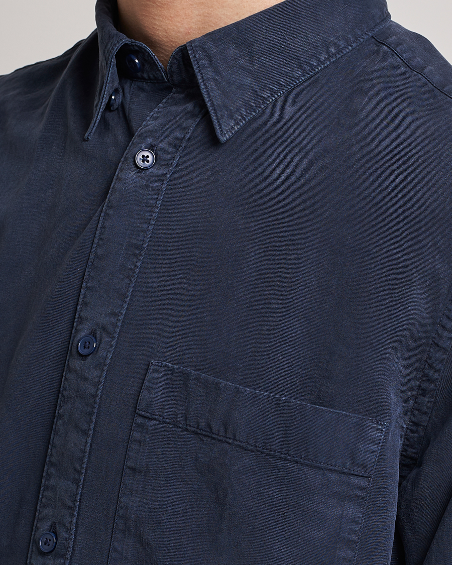 Uomini | Camicie | NN07 | Cohen Tencel Shirt Sargasso Sea