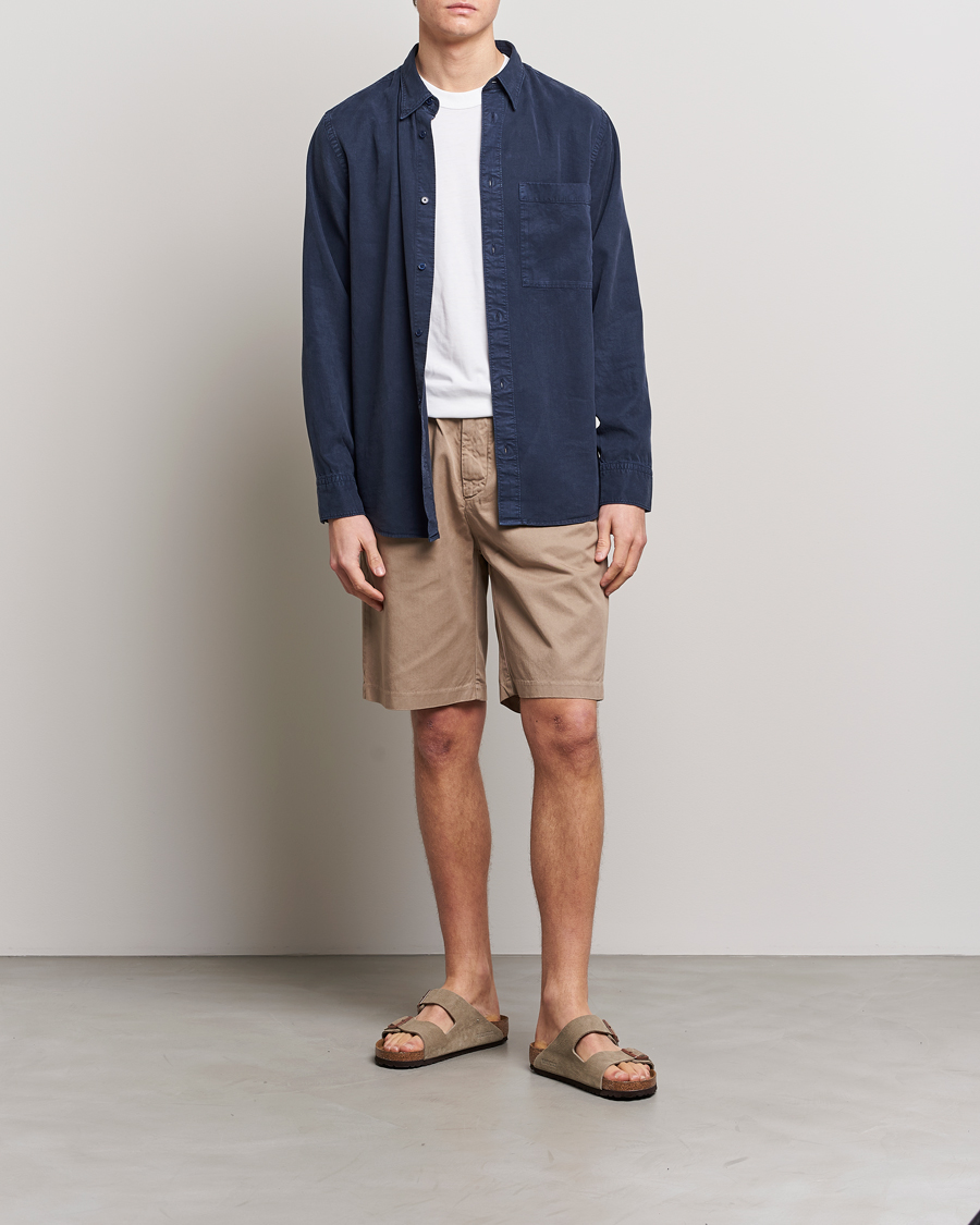 Uomini | Pantaloncini | NN07 | Theodore Confort Shorts Greige