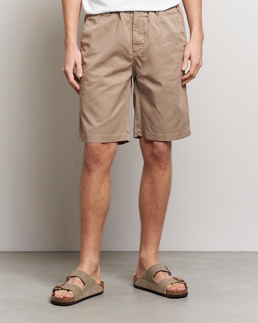 Uomini | Pantaloncini | NN07 | Theodore Confort Shorts Greige