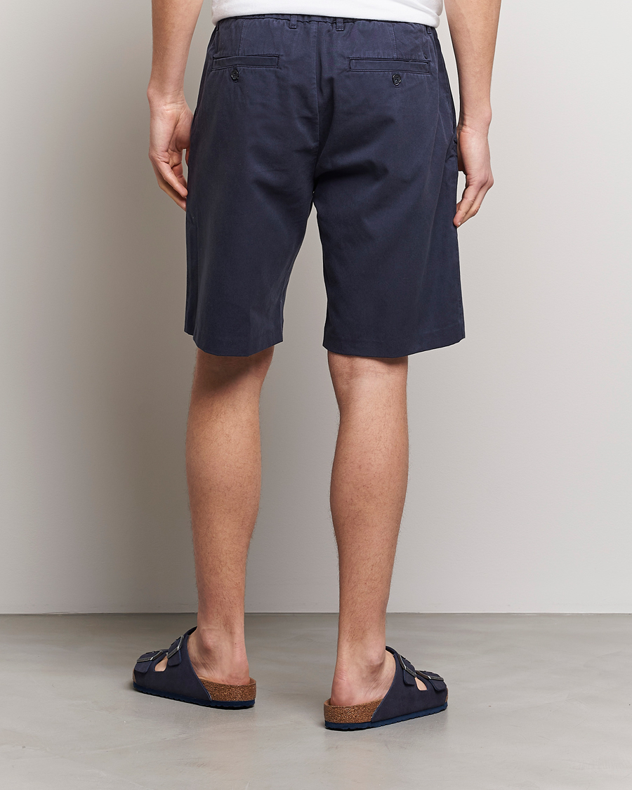Uomini | Pantaloncini | NN07 | Theodore Confort Shorts Navy Blue