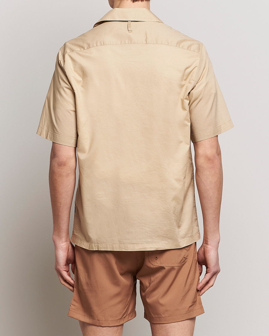 Uomini | Camicie | NN07 | Julio Flower Short Sleeve Shirt Cream